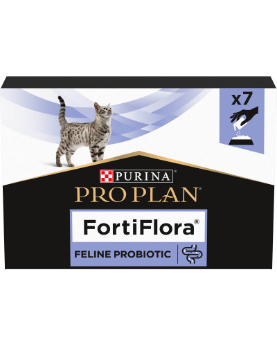 Пробіотик PRO PLAN FortiFlora для дорослих котів та кошенят для підтримання нормальної міклофлори шлунково-кишкового тракту, 7х1 г