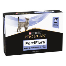 Пробіотик PRO PLAN FortiFlora для дорослих котів та кошенят для підтримання нормальної міклофлори шлунково-кишкового тракту, 7х1 г