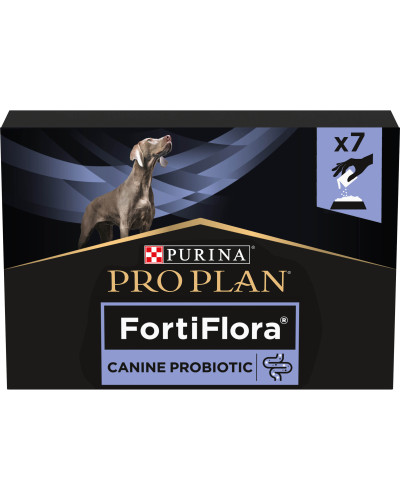 Пробиотик PRO PLAN FortiFlora для взрослых собак и щенков для поддержания нормальной миклофлоры желудочно-кишечного тракта, 7х1 г