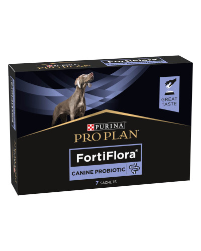 Пробиотик PRO PLAN FortiFlora для взрослых собак и щенков для поддержания нормальной миклофлоры желудочно-кишечного тракта, 7х1 г