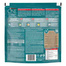 Сухий корм PURINA ONE Sterilcat для дорослих стерилізованих котів, комплекс Bifensis, з лососем, 1,5 кг