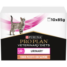 Вологий дієтичний корм PRO PLAN VETERINARY DIETS UR ST/OX Urinary для розчинення та зниження утворення струвітних каменів, з лососем, 10х85 г