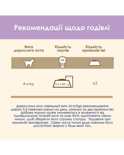 Вологий корм CAT CHOW Sensitive для дорослих котів із чутливою системою травлення, шматочки у підливці, з лососем та цукіні, 85 г