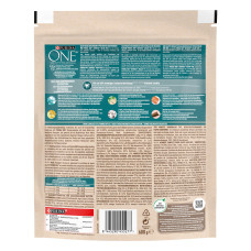 Сухий корм PURINA ONE Grain Free (Грейн Фрі) беззерновий для дорослих котів, комплекс Bifensis, з лососем, 600 г