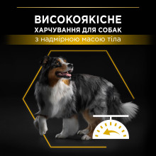 Сухой корм PRO PLAN для взрослых собак всех размеров с избыточной массой тела и/или стерилизованных, с белой рыбой, 14 кг