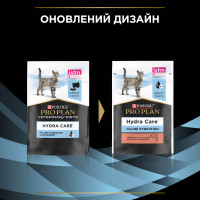 Вологий додатковий корм PRO PLAN Hydra Care для дорослих котів для збільшення споживання рідини, з лососем, 10х75 г