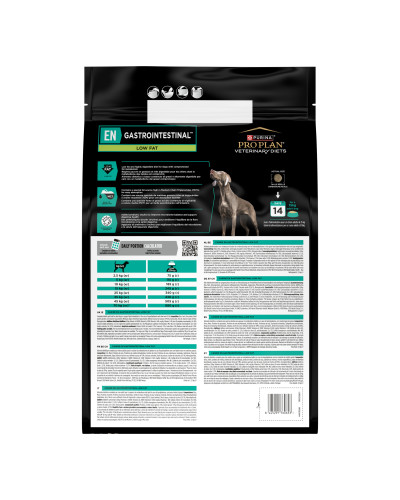 Корм PRO PLAN VETERINARY DIETS EN Gastrointestinal  для поддержки липидного обмена при гиперлипидемии, с низким содержанием жиров, 3.5 кг