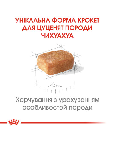 Корм для щенков породы Чихуахуа ROYAL CANIN CHIHUAHUA PUPPY 500 г