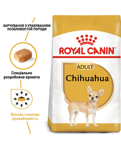 Корм для дорослих собак породи Чихуахуа ROYAL CANIN CHIHUAHUA ADULT 500 г
