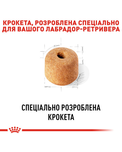 Корм для дорослих собак породи Лабрадор-ретривер ROYAL CANIN LABRADOR ADULT 12 кг