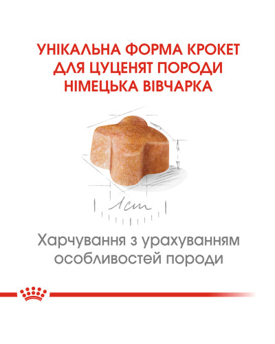 Корм для щенков ROYAL CANIN GERMAN SHEPHERD PUPPY 3 кг