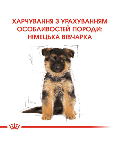 Корм для щенков ROYAL CANIN GERMAN SHEPHERD PUPPY 3 кг