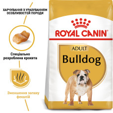 Корм для собак породы Английский бульдог ROYAL CANIN BULLDOG ADULT 12 кг