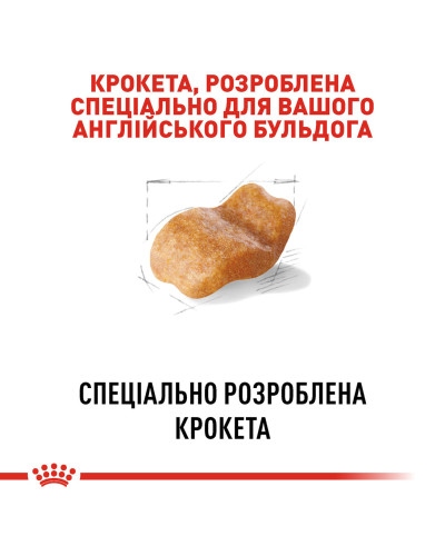 Корм для собак породи Англійський бульдог ROYAL CANIN BULLDOG ADULT 12 кг