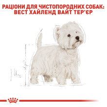 Корм для взрослых собак породы Вест-Хайленд-Уайт-терьер ROYAL CANIN WESTIE ADULT 3 кг