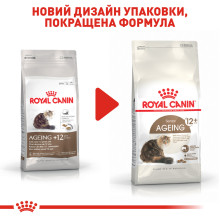 Корм для зрелых домашних кошек ROYAL CANIN AGEING 12+ (от 12 лет) 2 кг