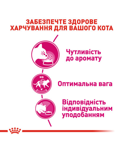Корм для котів ROYAL CANIN EXIGENT AROMA 2 кг, вибагливих до аромату корму