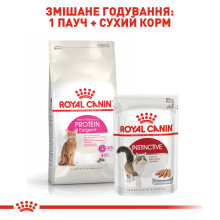 Корм для кошек ROYAL CANIN EXIGENT PROTEIN 2 кг, привередливых к питательности рациона.