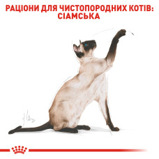 Корм для дорослих котів породи Сіамська ROYAL CANIN SIAMESE ADULT 400 г