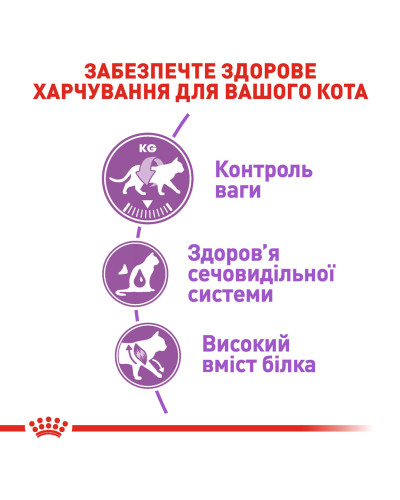 Корм для дорослих стерилізованих котів ROYAL CANIN STERILISED 10 кг