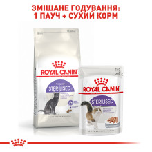 Корм для взрослых стерилизованных кошек ROYAL CANIN STERILISED 400 г