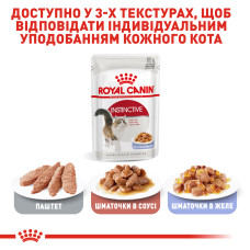 Вологий корм для дорослих котів ROYAL CANIN INSTINCTIVE IN JELLY 85 г