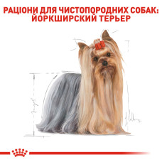 Корм для взрослых собак Йоркшир-терьер ROYAL CANIN YORKSHIRE ADULT 1.5 кг