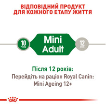 Влажный корм для взрослых собак ROYAL CANIN MINI ADULT IN GRAVY 85 г