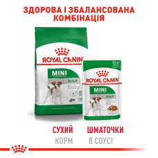 Вологий корм для дорослих собак ROYAL CANIN MINI ADULT IN GRAVY 85 г