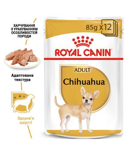 Вологий корм для дорослих собак ROYAL CANIN CHIHUAHUA ADULT 0.085 кг