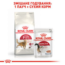 Корм для домашніх і вуличних котів ROYAL CANIN FIT 400 г