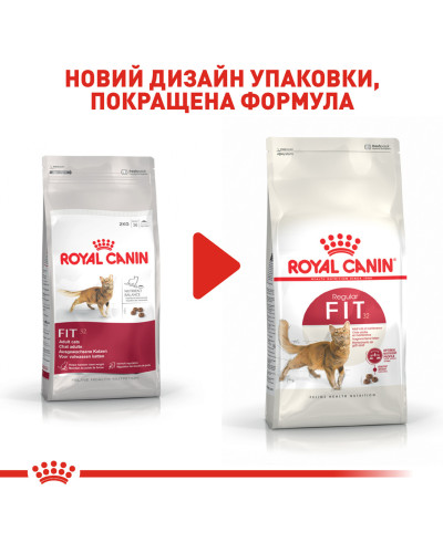 Корм для домашніх і вуличних котів ROYAL CANIN FIT 2 кг