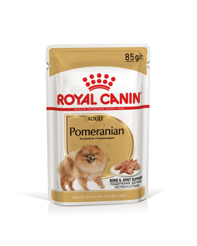 Вологий корм для собак породи Померанський шпіц ROYAL CANIN POMERANIAN ADULT паштет 85 г