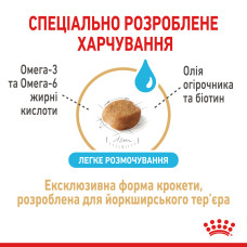 Корм для зрелых собак породы Йоркшир-терьер ROYAL CANIN YORKSHIRE TERRIER AGEING 8+ (возраст от 8 лет) 1.5 кг