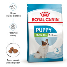 Корм для щенков ROYAL CANIN XSMALL PUPPY 1.5 кг