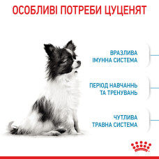 Корм для щенков ROYAL CANIN XSMALL PUPPY 1.5 кг