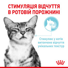 Влажный корм для взрослых кошек ROYAL CANIN SENSORY FEEL GRAVY кусочки в соусе 85 г, стимулирует ощущение корма