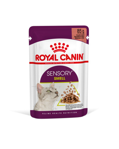 Вологий корм для дорослих котів ROYAL CANIN SENSORY SMELL GRAVY 85 г, cтимулює нюхові рецептори