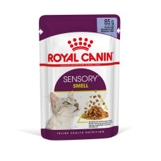 Вологий корм для дорослих котів ROYAL CANIN SENSORY SMELL JELLY 85 г, стимулює нюхові рецептори