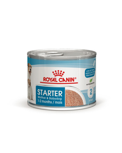 Вологий корм для новонароджених цуценят та собак у період лактації ROYAL CANIN STARTER MOUSE 0.195 кг