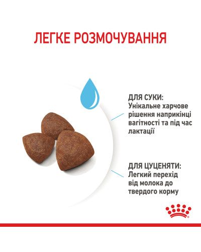 Корм для щенков средних пород ROYAL CANIN MEDIUM STARTER 1 кг