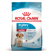 Корм для щенков средних пород ROYAL CANIN MEDIUM PUPPY 4 кг