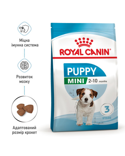 Корм для щенков малых пород ROYAL CANIN MINI PUPPY 2 кг