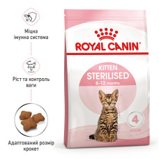 Корм для стерилізованих кошенят ROYAL CANIN KITTEN STERILISED 400 г