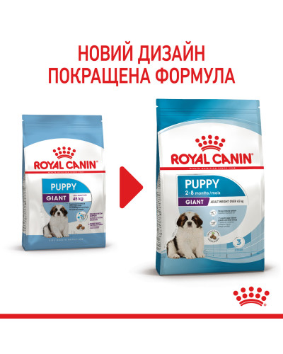 Корм для щенков гигантских пород ROYAL CANIN GIANT PUPPY 1 кг
