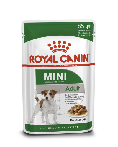 Вологий корм для дорослих собак ROYAL CANIN MINI ADULT IN GRAVY 0.085 кг