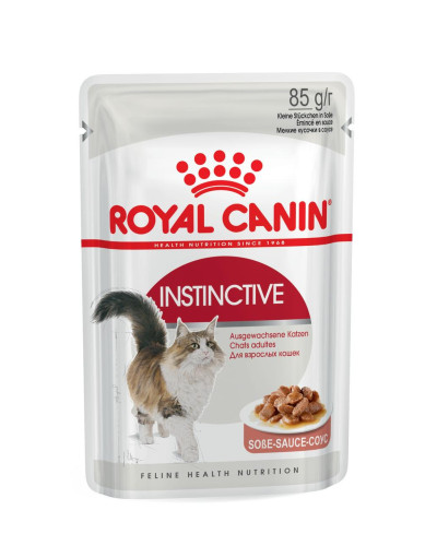 Вологий корм для дорослих котів ROYAL CANIN INSTINCTIVE IN GRAVY 85 г