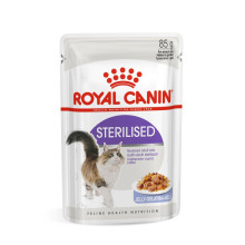 Вологий корм для дорослих стерилізованих котів ROYAL CANIN STERILISED IN JELLY 85 г