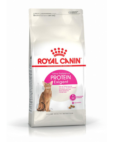 Корм для кошек ROYAL CANIN EXIGENT PROTEIN 2 кг, привередливых к питательности рациона.