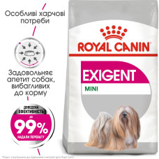 Корм для привередливых собак малых размеров ROYAL CANIN MINI EXIGENT 3 кг 